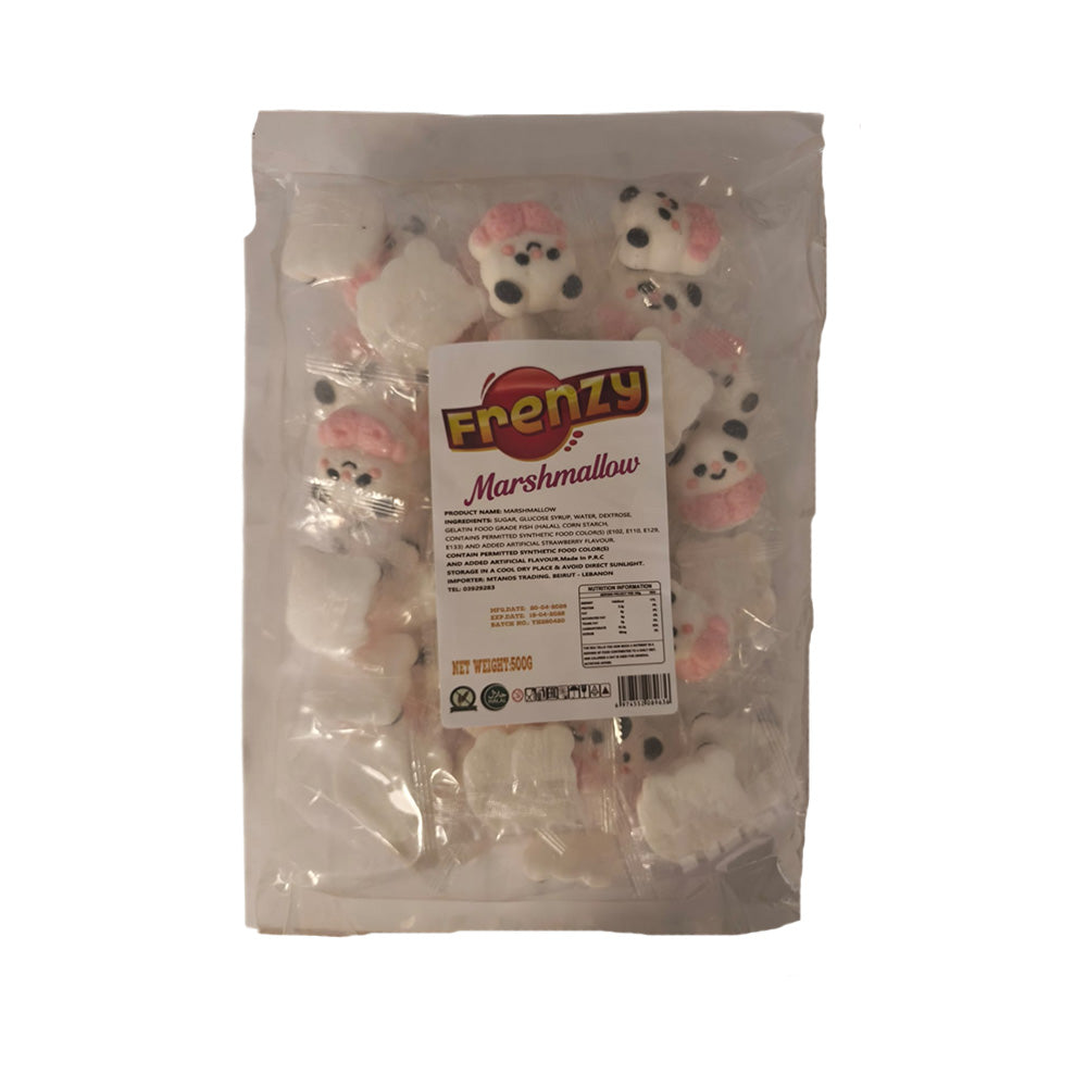 FRENZY 3D Marshmallow in different Shapes (500g)
