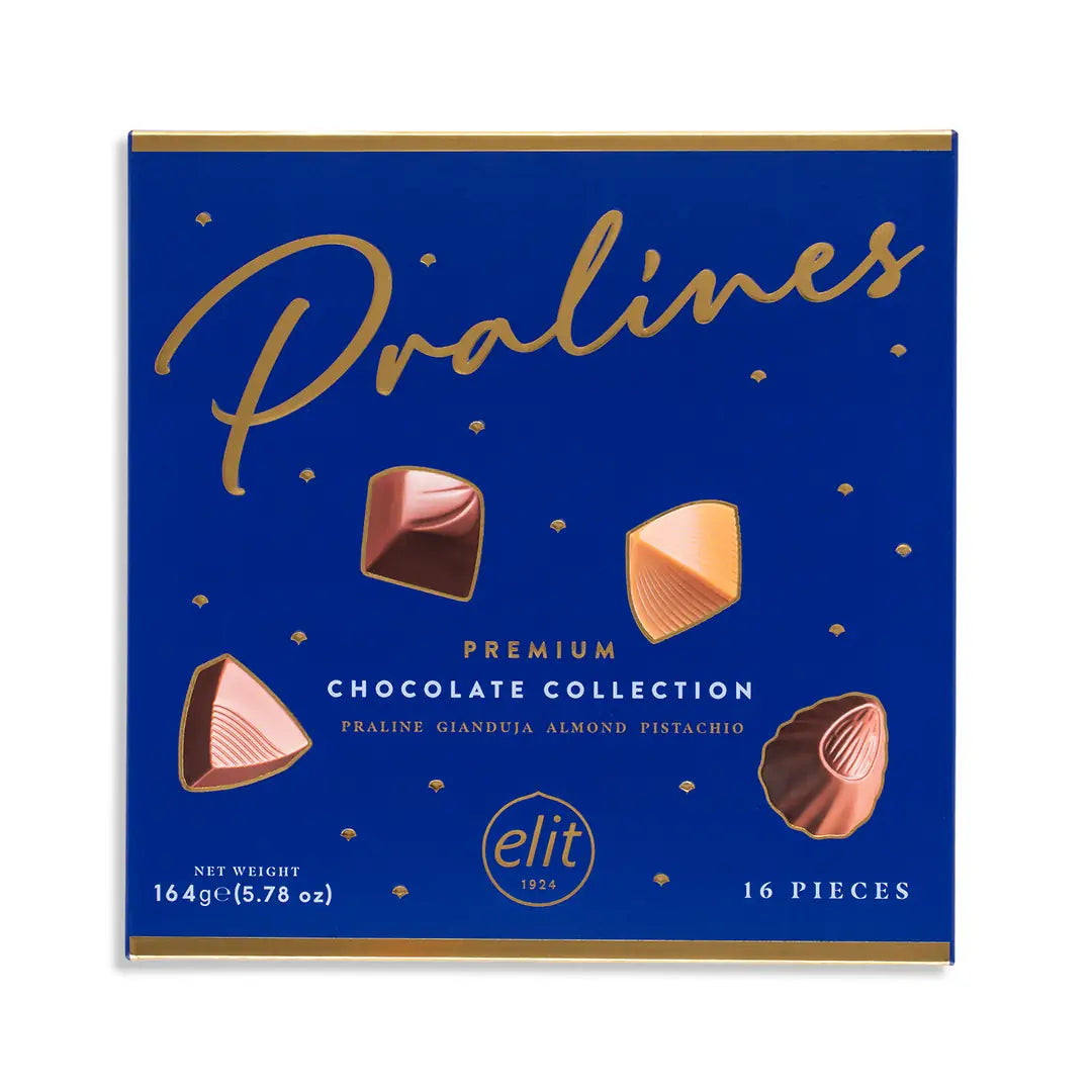 ELIT Premium Pralines Chocolate Gift Box (164g) - 16 pieces per box
