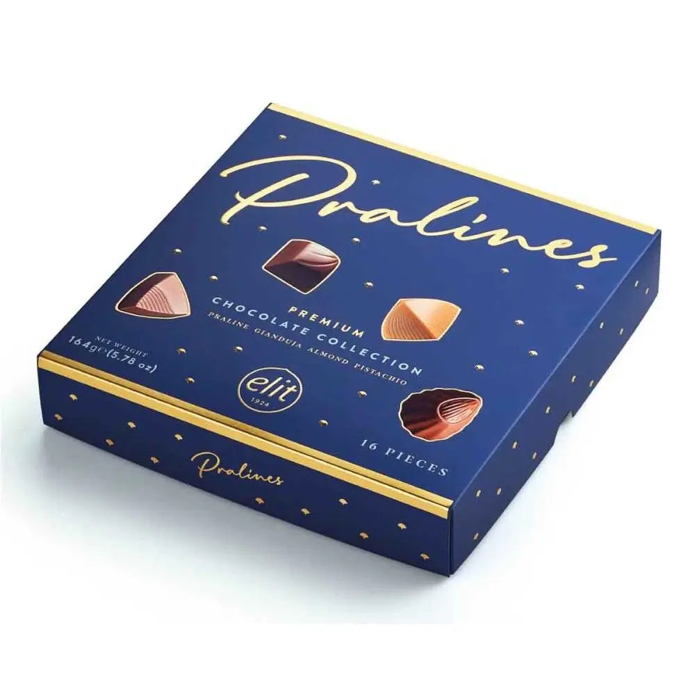 ELIT Premium Pralines Chocolate Gift Box (164g) - 16 pieces per box