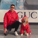 Dog Raincoat – Waterproof Hooded Pet Jacket with Reflective Strips & Adjustable Fit