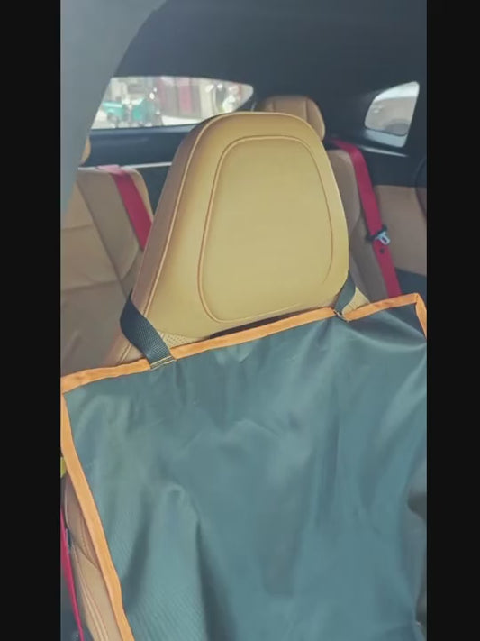 Waterproof Pet Car Seat Cover | Durable Dog & Cat Car Protector
