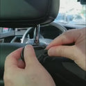 Pet Car Barrier Net with Storage Pocket | Universal Dog Car Divider
