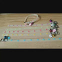 Luminous Pet Collar – Glow‑in‑the‑Dark Paw Print Design for Cats & Small Dogs