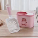 Cat Litter Scoop with Holder | Durable Litter Box Scooper