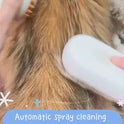 USB Rechargeable Pet Steam Massage Brush for Dogs & Cats