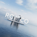 ROJECO Stainless Steel Cat Water Fountain 4000mAh Sensor Dispenser