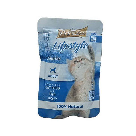 Lifestyle cat pate  fish 100grs*24pcs