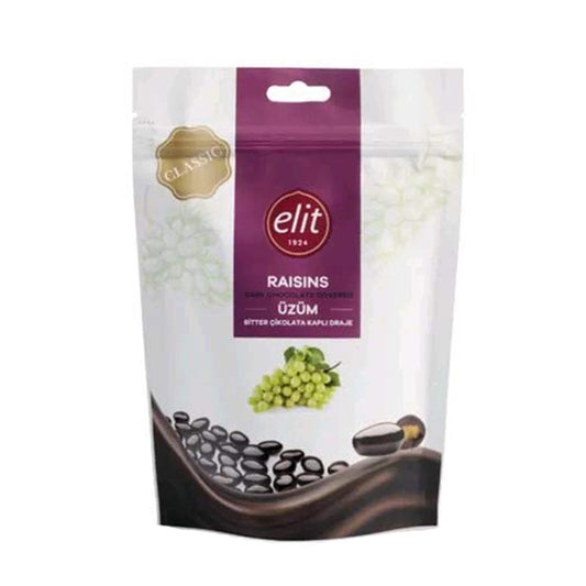 ELIT Dragee Raisin covered in Dark Chocolate (125g)