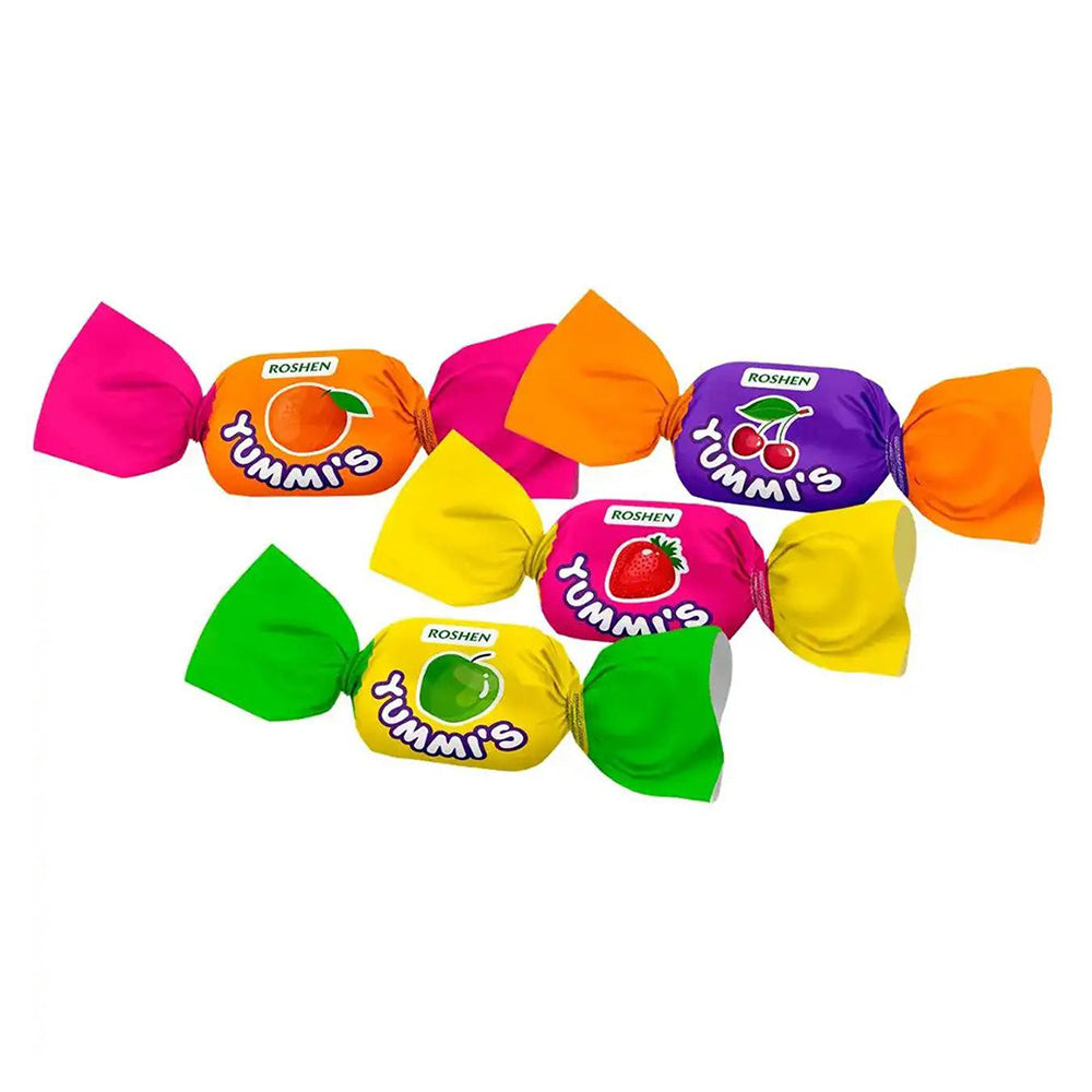 ROSHEN Yummi's Toffee Candies with Fruit Flavor (1kg)