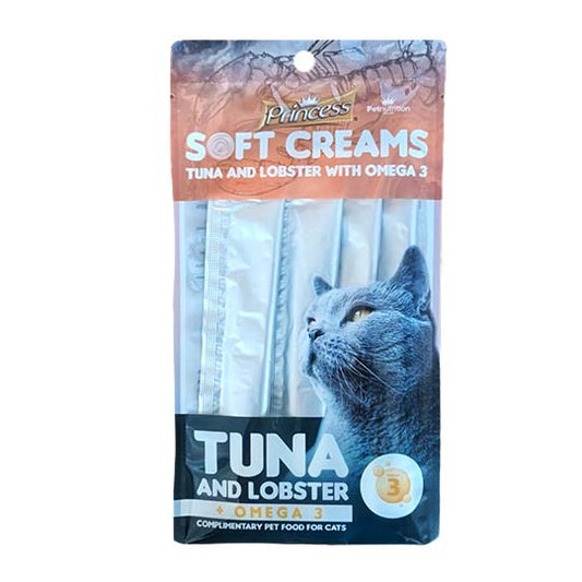 Princess Soft Cream Tuna Lobster Omega 3 84grs*48pcs