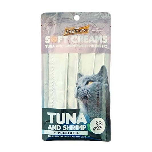 Princess Soft Cream Tuna Shrimps Probiotic 84grs*48pcs