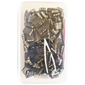 Jellopy Jellies: Black Licorice Filled Bites & Tubes - 1500g