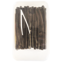 Jellopy Jellies: Black Licorice Filled Bites & Tubes - 1500g