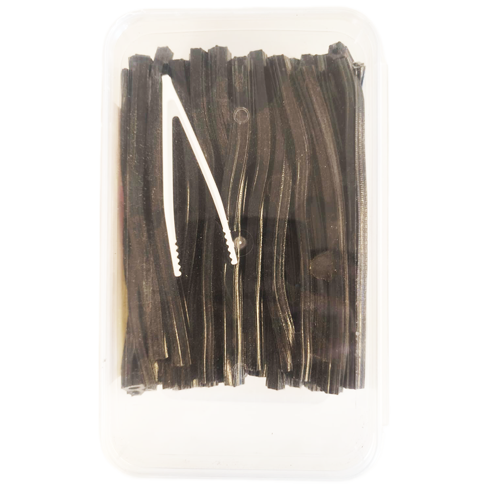 Jellopy Jellies: Black Licorice Filled Bites & Tubes - 1500g
