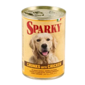 SPARKY Dog wet food Chunks for all breeds adult dogs