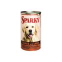 SPARKY Dog wet food Chunks for all breeds adult dogs