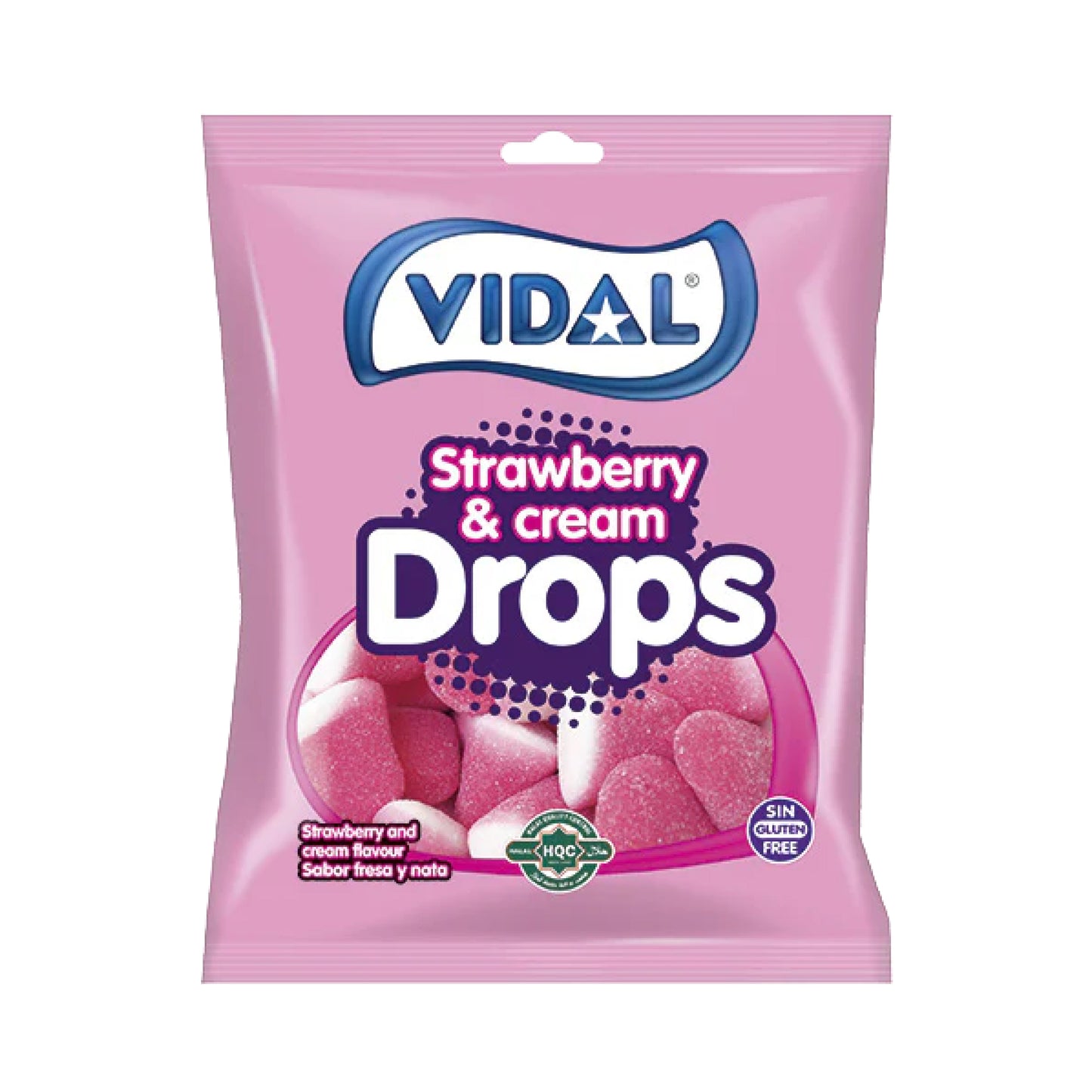 VIDAL Strawberry & Cream Drops