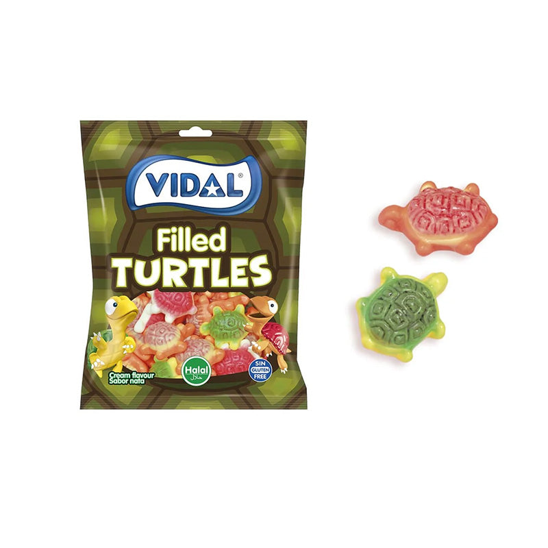VIDAL Jelly Filled Turtles (90g)