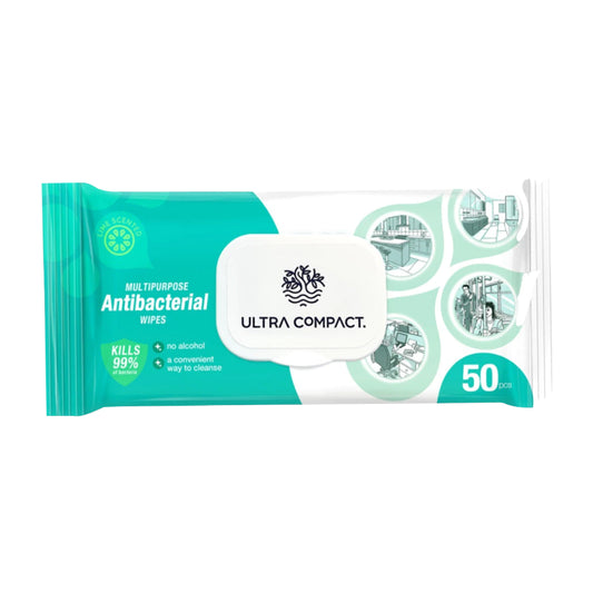 ULTRA COMPACT Multipurpose Antibacterial Wet Wipes